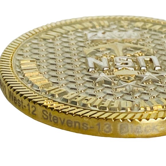 MCPON 14 Master Chief Petty Officer of the Navy Challenge Coin Giordano Rare - Picture 3 of 4